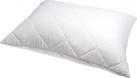 Mijn Eerste Kinderkussen Puck - 60x70 cm - Dikte Aanpasbaar - Met Rits - Met Luxe Gewatteerde Tijk
