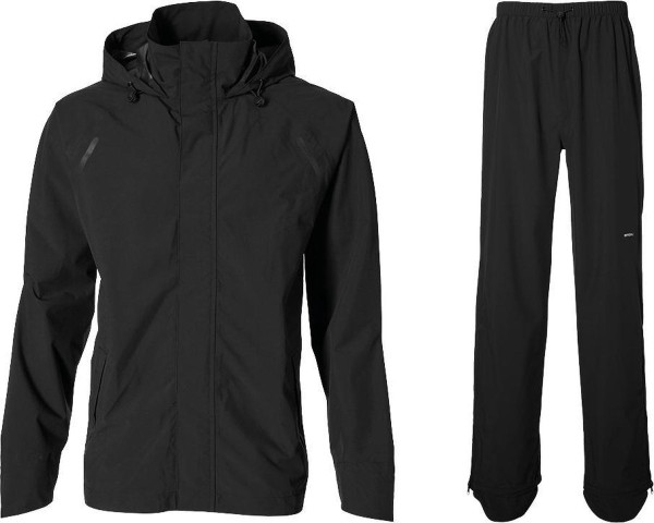 Basil - Maat Xl Hoga Unisex Regenpak - Zwart