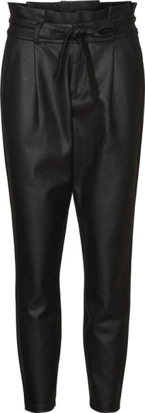 VERO MODA - Maat L X L32 - VMEVA MR LOOSE PAPERBAG COATED P GA NOOS Dames Broeken
