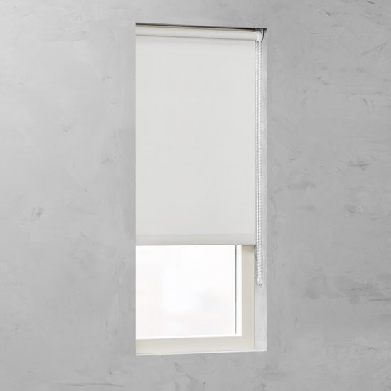 Pure Living - Rolgordijn Lichtdoorlatend - Bright white - 70x190 cm