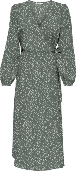 ONLY - Maat XL -ONLNOVA LUX TIA LONG WRAP DRESS AOP PTM Dames Jurk