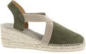 Toni Pons Tona Dames Espadrilles - maat 35 - khaki