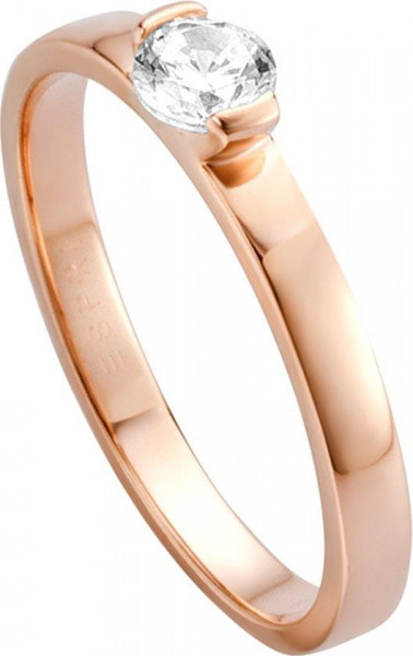 Esprit ESRG005316 Bright - ring - Zilver roségoudverguld - Rosékleurig - Ringmaat: 18.00 mm / maat 5