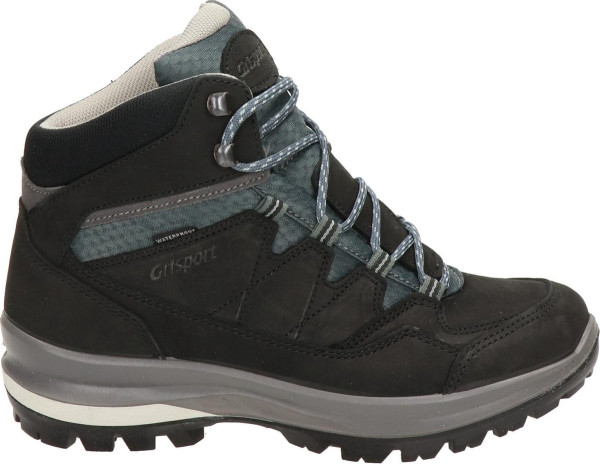 Grisport - maat 41- Bari Mid Wandelschoenen Dames - Black