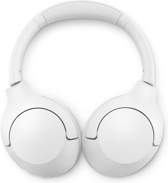 Philips Sound TAH8506WT - Draadloze Ruisonderdrukkende Over-Ear Hoofdtelefoon, Ruisonderdrukking Pro