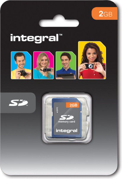 Transcend 2 GB Secure Digital Geheugenkaart