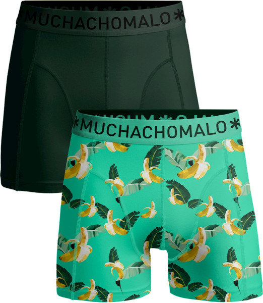 Muchachomalo Maat XL Heren Boxershorts 2 Pack - Normale Lengte - 95% Katoen - Mannen Onderbroek met