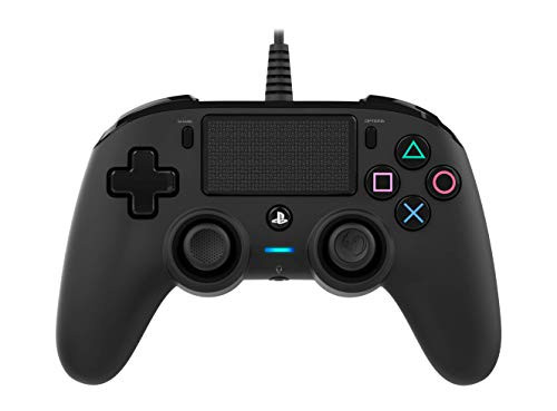 Nacon Playstation 4 Official Licensed Wired Compact Controller - PS4 - Zwart