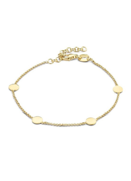 Casa Jewelry Armband Bizou - Goud Verguld - Gouden Armband.