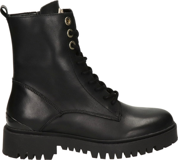 Guess - Maat 38 - dames veterboot - Zwart