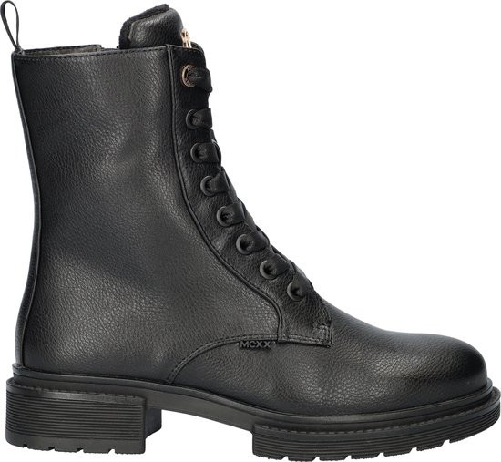 Mexx Holea - maat 39 - Enkellaars Glad Zwart - Dames