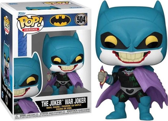 Funko Pop! # 504 Batman War Zone - The Joker War Joker vinyl figuur meerkleurig