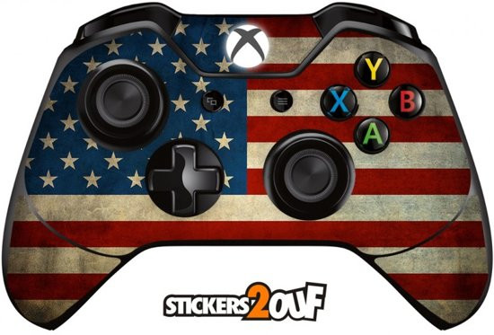 Xbox One USA Flag Sticker
