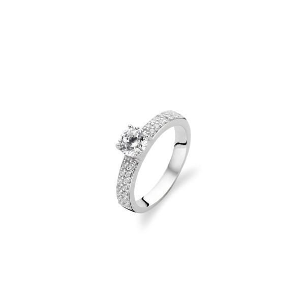 TI SENTO Milano Ring 1795ZI - Maat 54 (17,25 mm) - Gerhodineerd Sterling Zilver