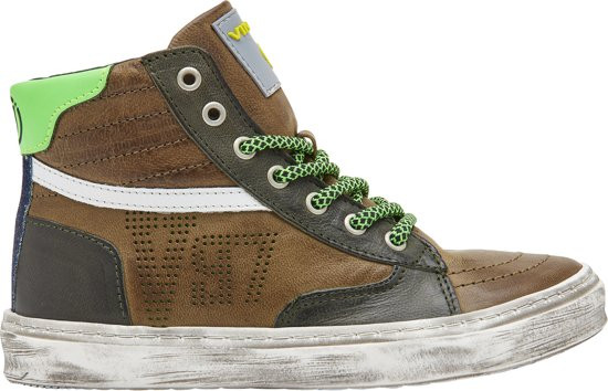 VINGINO GUUS MID - 38 - Jongens Casual sneaker - Groen