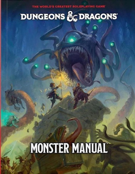 Wizards of the Coast Dungeons & Dragons RPG Monster Manual 2024 english and accessories