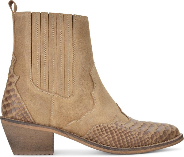 PS Poelman - Maat 37- TARTOR Dames Western Laarzen - Beige