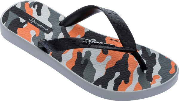 Ipanema Classic Kids Slippers - Maat 31/32 - Grey/Black/Orange