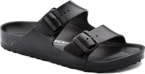 Birkenstock - maat 37 -Arizona EVA Black Narrow - Dames Slippers - Black