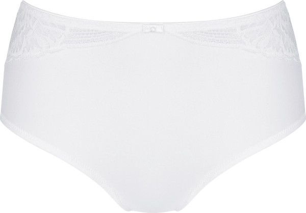 Triumph Maat 40 Modern Lace+Cotton Maxi Vrouwen Onderbroek - WHITE