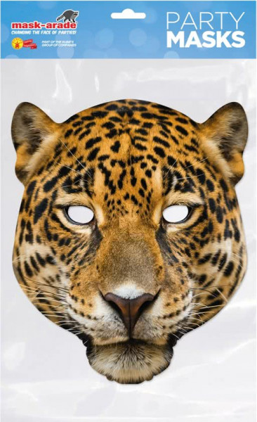 Leopard Animal Card Mask
