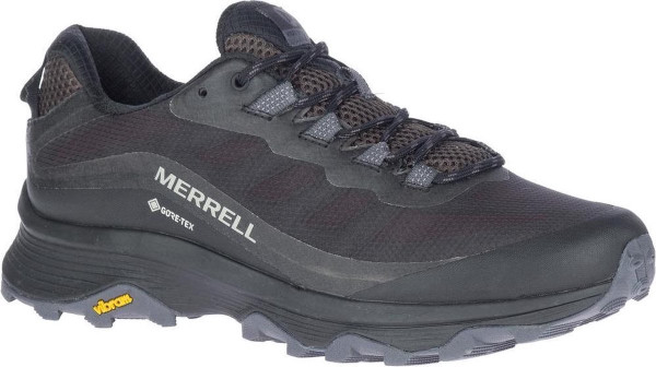 Merrell - Maat 42 - Moab Speed GTX Black/Asphalt Wandelschoenen Heren - Black/Asphalt