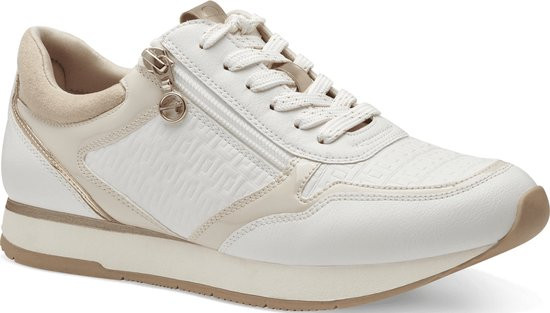 Tamaris - maat 39- Essentials Dames Sneakers - OFFWHITE COMB