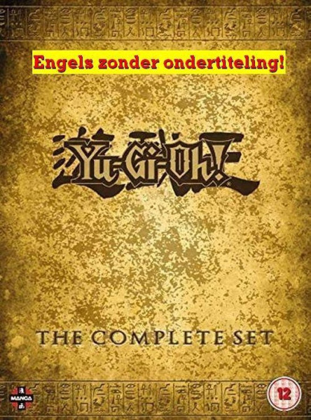 Yu Gi Oh: Seasons 1-5 (DVD) import zonder Nederlandse ondertiteling.