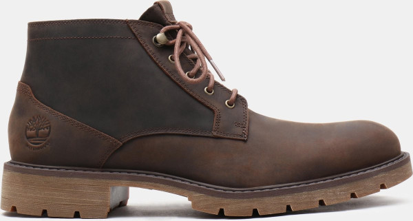 Timberland - Maat 41 - Elmhurst WP Chukka Heren Laarzen - Dark Brown