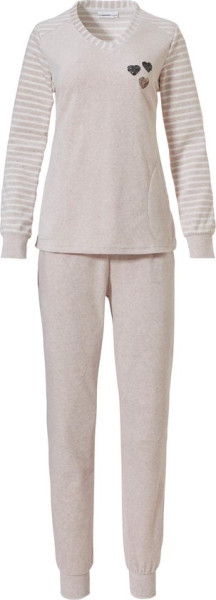 Pastunette Maat 46 Dames Pyjamaset - Beige