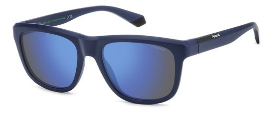 Polaroid Zonnebril PLD 2163/S Volwassenen Blauw Polariserend GRS (global recycled standerd) certific