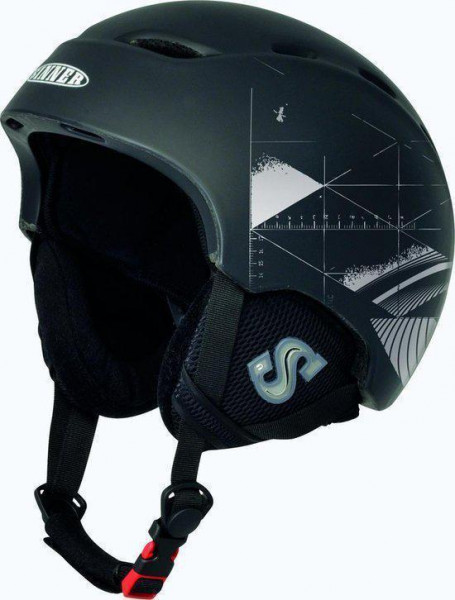 Sinner Nova Junior - Skihelm - 55-56 cm - Zwart/Wit