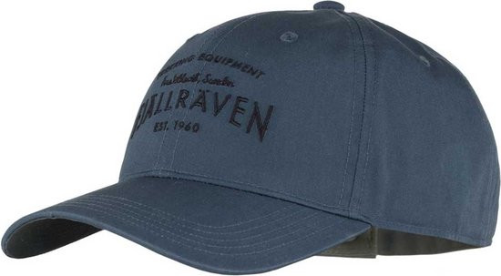Fjallraven Maat L/XL Est 1960 Unisex Sportcap - Indigo Blue