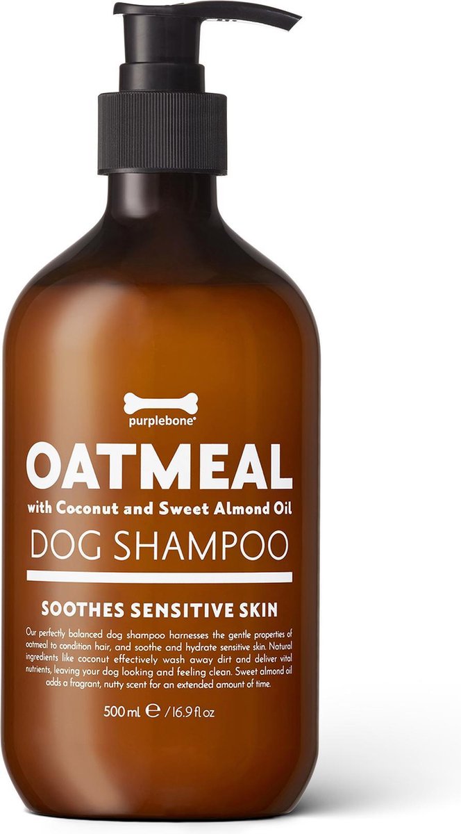 Purplebone Havermout Kalmerende en Anti-Jeuk Hondenshampoo
