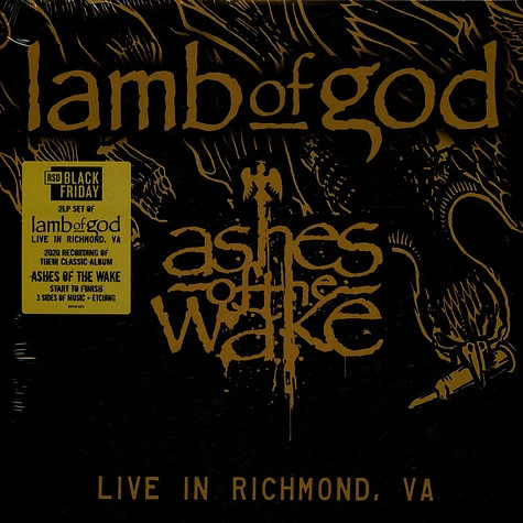 Lamb Of God - Ashes of the Wake LP