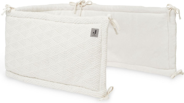 Jollein Bedomrander River Knit 180x35cm - Cream White