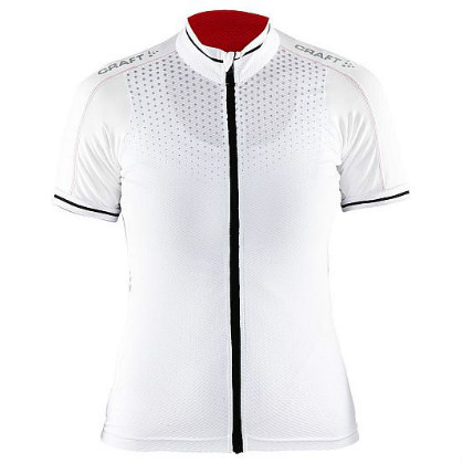 Craft - Maat M - Glow Bike Jersey women white/black