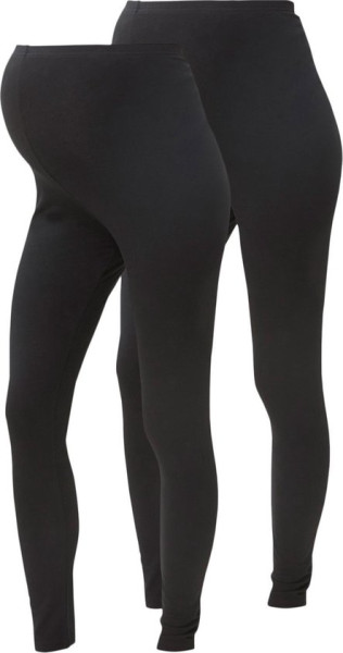 MAMA.LICIOUS - Maat S - MLLEA ORG LONG LEGGING 2PACK A. O. NOOS Dames Legging