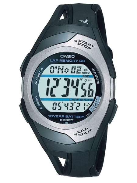 Casio Casio Collection STR-300C-1VEF Horloge - Kunststof - Zwart - Ø 35 mm