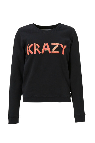 Sweater dames - Krazy - zwart - mt XL