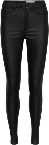 Noisy may - Maat S30 - NMCALLIE HW SKINNY COATED PANTS NOOS Dames Broek