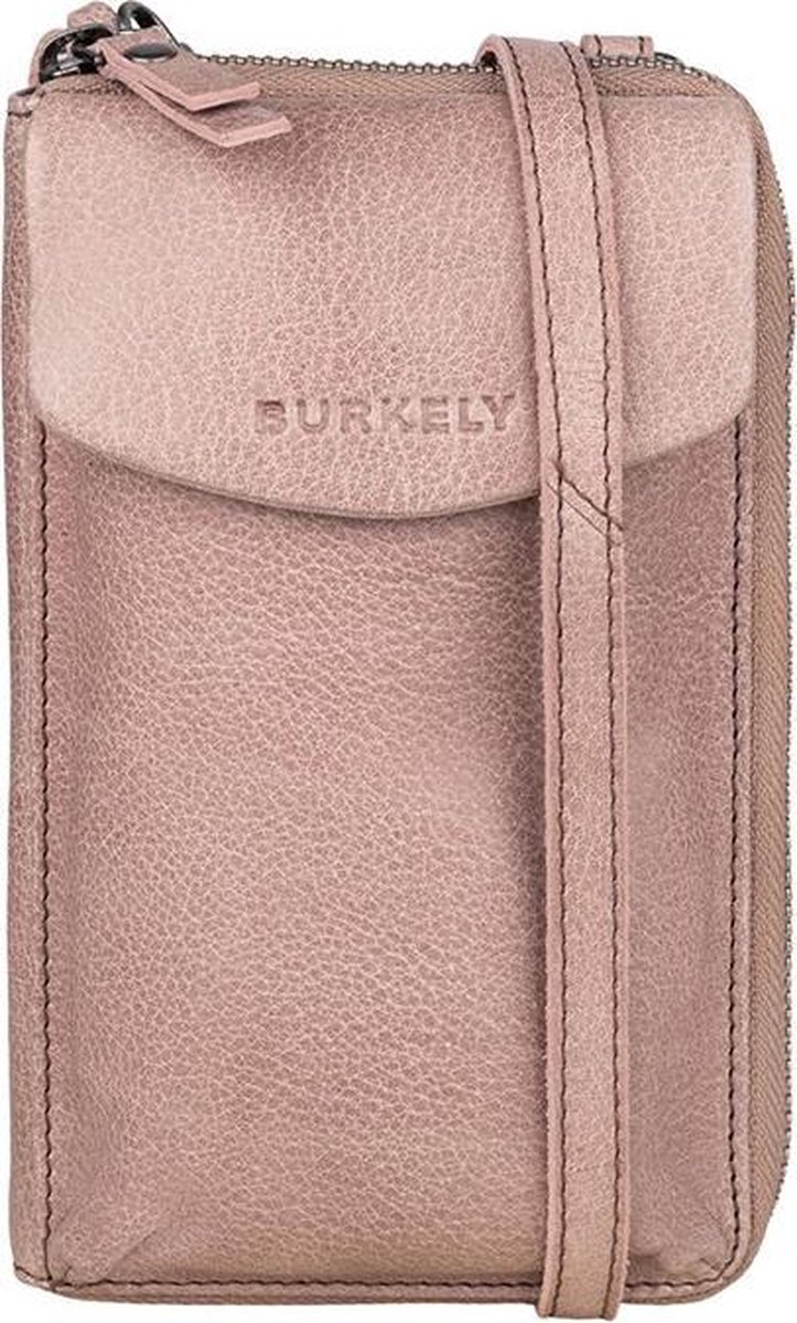 Burkely Just Jackie Phone Wallet Crossbody Bag Light Pink