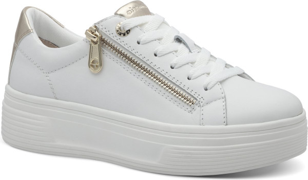 Tamaris COMFORT - maat 38 - Essentials Dames Sneakers - WHITE NAPPA