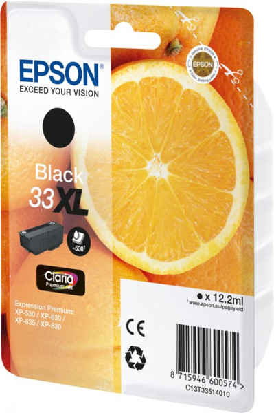 Epson 33XL - Inktcartridge / Zwart