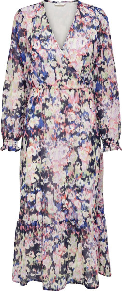 ONLY - mt L - ONLZOE L/S MAXI DRESS WVN Dames Jurk
