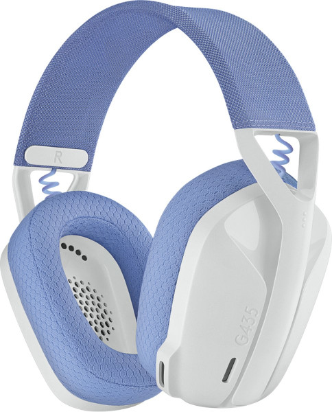Logitech G435 - LIGHTSPEED en Bluetooth draadloze gaming headset - Wit