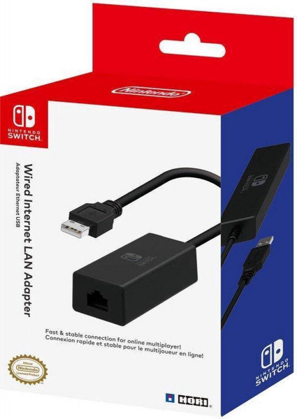 Hori Nintendo Switch Lan Adapter – Zwart