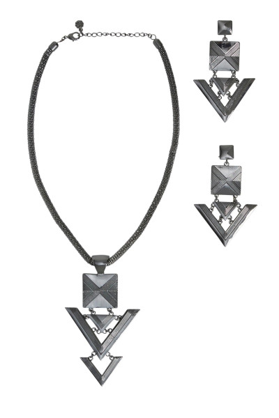 Pieces - Medina Set - Ketting + Oorbellen