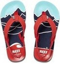 Reef Jonas Claesson Lil Ahi Mountain Wave - Maat 23/24 - Jongens Slippers - Blauw