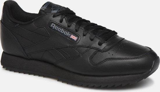 Reebok CL Leather Ripple MU - 45.5 - Heren Sneakers - Black